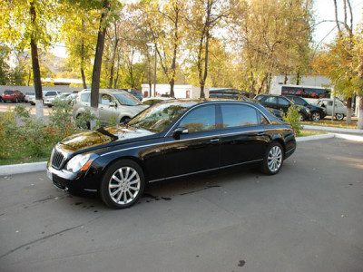 Maybach 62 S Черный 