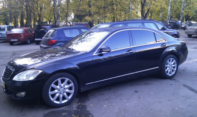 Mercedes S 221 Long Черный 