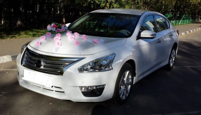 Nissan Teana Белый