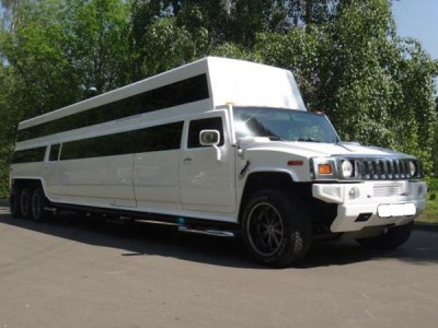 Hummer Mega красный перламутровый, белый