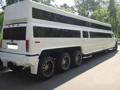 Hummer Mega красный перламутровый, белый