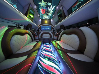 Hummer Mega красный перламутровый, белый