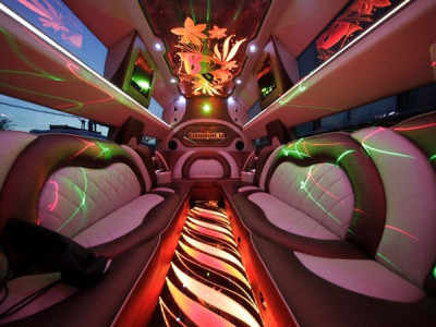 Hummer Mega красный перламутровый, белый