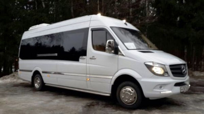 Mercedes Sprinter 515 (тюнинг) Белый