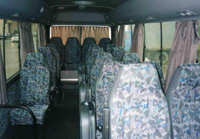 Hyundai County Синий, бежевый