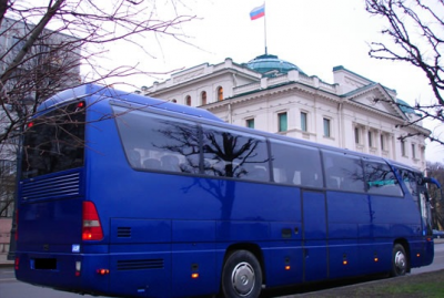 Mercedes 0350 Серебро, белый, синий