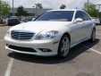 Mercedes S 221 Long Белый рейсталинг